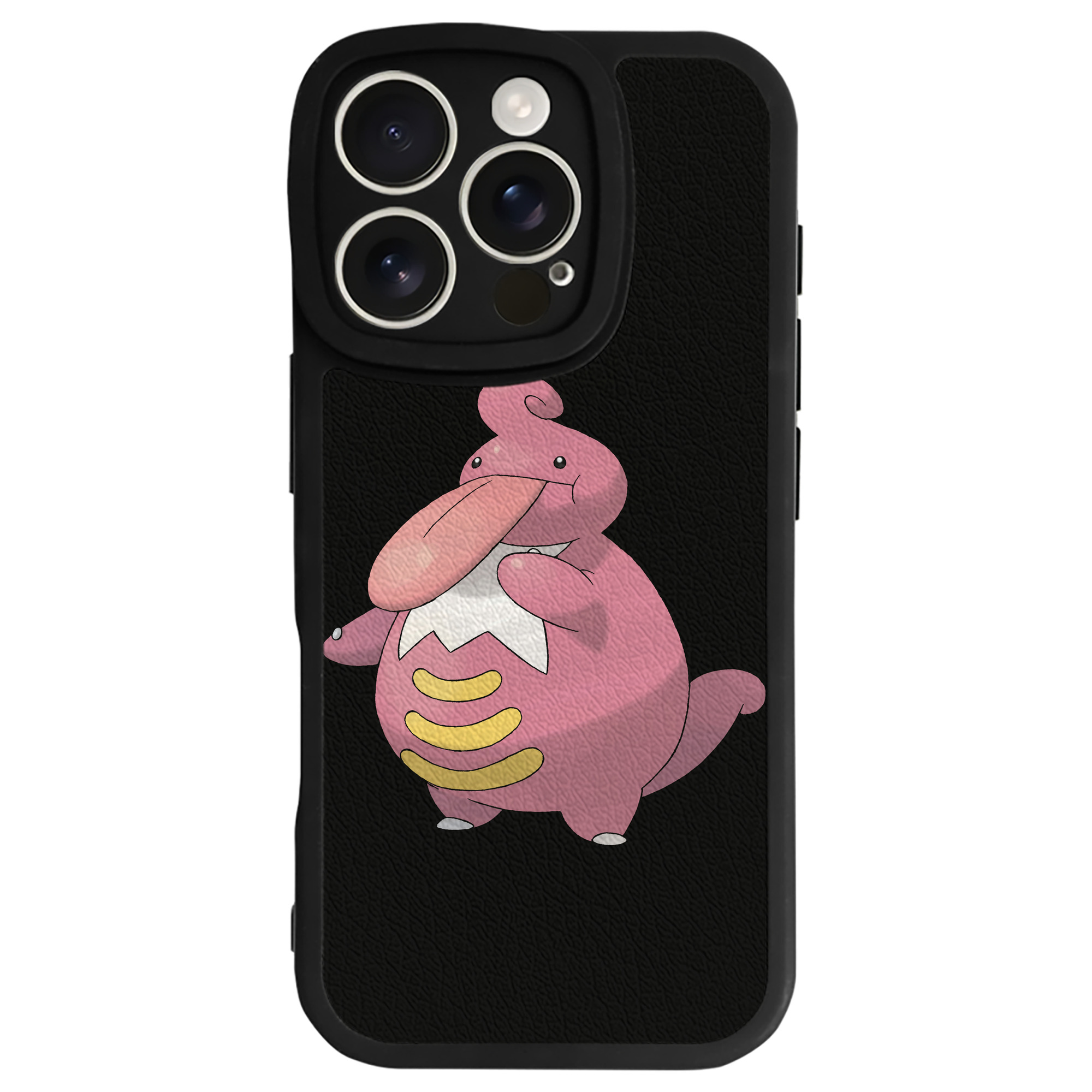 （画像用） ポケットモンスター Pokémon 【iPhone 16シリーズ対応】シリコンスマホケース（レザー調） 材質：シリコン